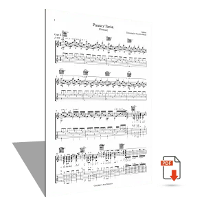 Sheet music <strong>“Punta y Tacón”</strong> – Sabicas